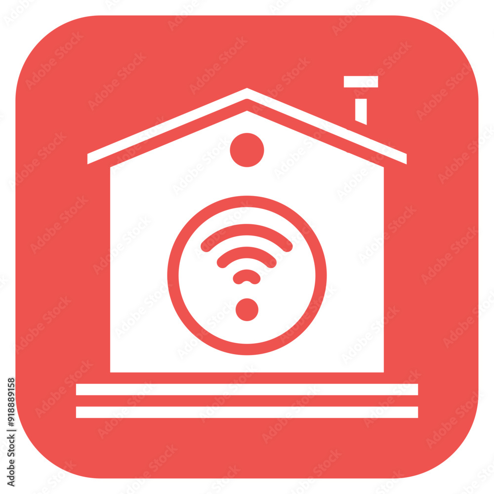 Smart Home icon vector image. Can be used for Digital Disruption. Smart Home icon vector image. Can be used for Digital Disruption.