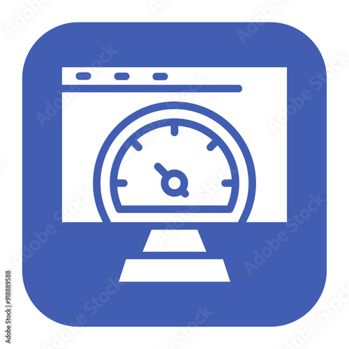 Test Run icon vector image. Can be used for Software Testing.