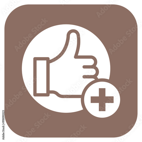 Positive Reinforcement icon vector image. Can be used for ADHD.