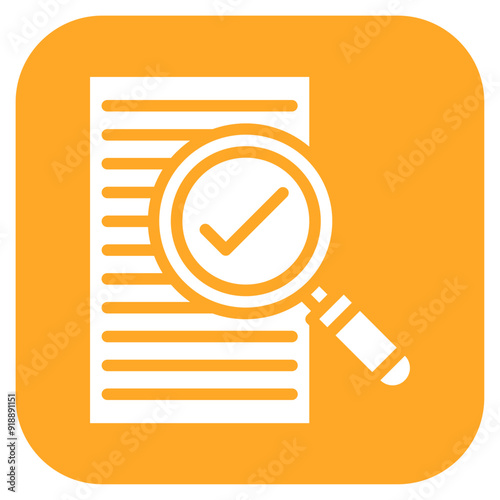 Fact Checking icon vector image. Can be used for Press Freedom Day.