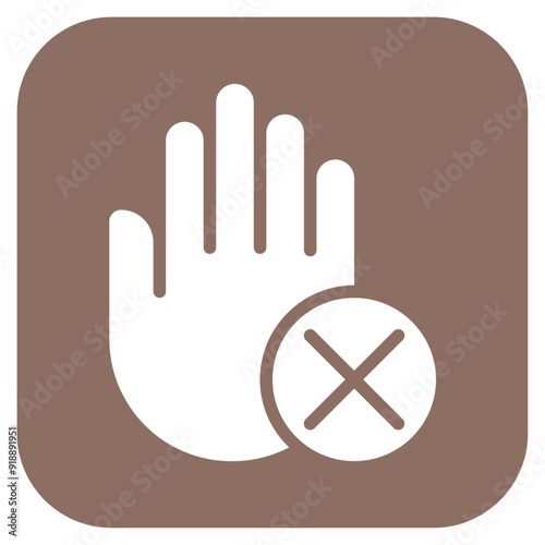 Exclusion icon vector image. Can be used for Bullying in Society.