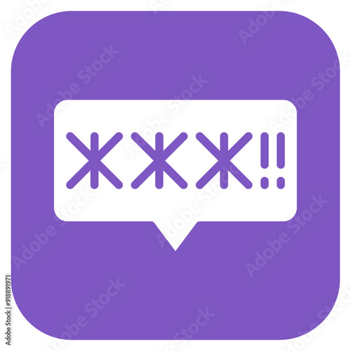 Insults icon vector image. Can be used for Bullying in Society.