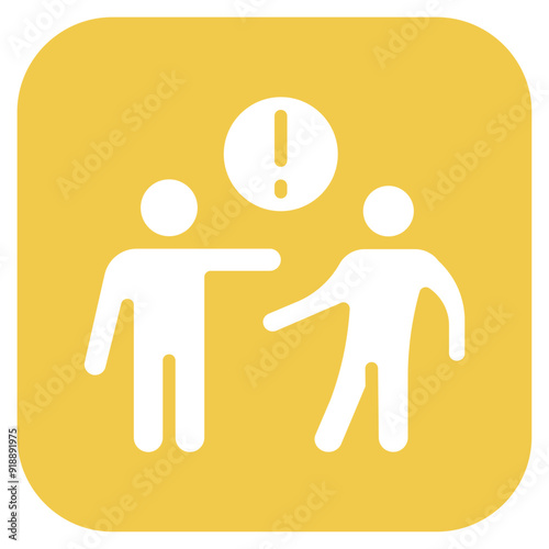 Humiliation icon vector image. Can be used for Bullying in Society.