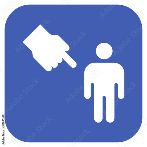 Public Ridicule icon vector image. Can be used for Bullying in Society.