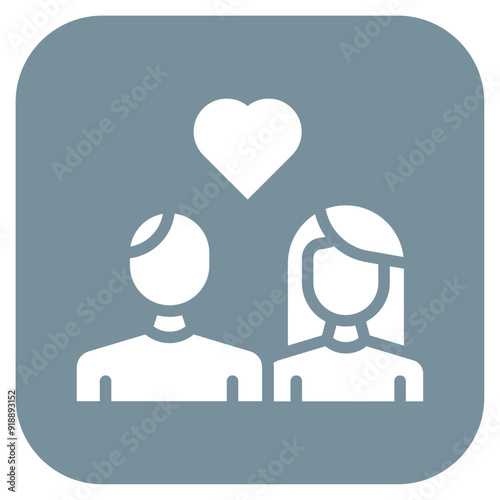 Best Friends icon vector image. Can be used for Social Relationship.