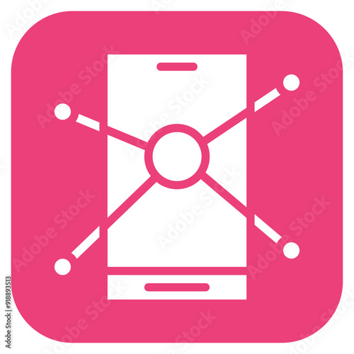 Social Links icon vector image. Can be used for Social Relationship.