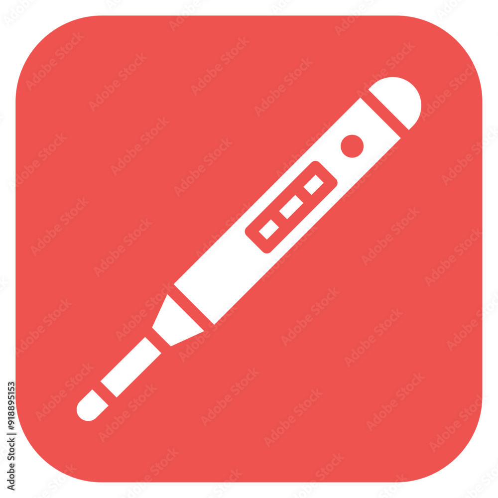 Thermometer icon vector image. Can be used for Medical Tests. Thermometer icon vector image. Can be used for Medical Tests.