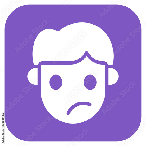 Curious icon vector image. Can be used for Human Emotions.