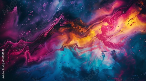 High quality, ultra detailed Abstract colorful background photo