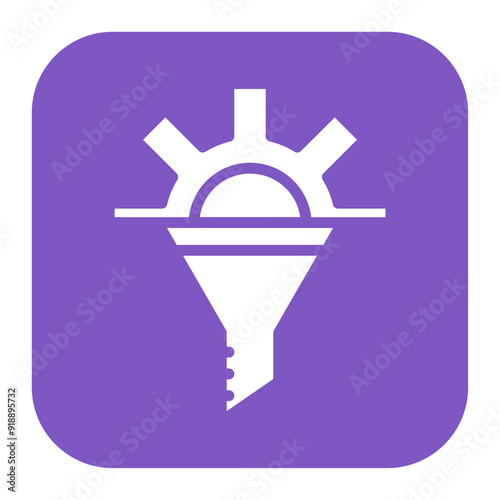 Feature Engineering icon vector image. Can be used for Data Science.