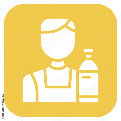 Mixologist icon vector image. Can be used for Urban Tribes.