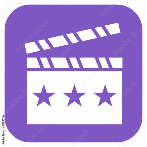 Movie Critic icon vector image. Can be used for Urban Tribes.