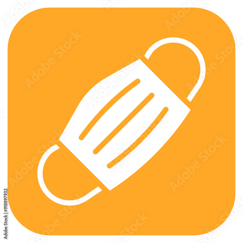 Surgical Mask icon vector image. Can be used for Plastic and Cosmetic Surgery.