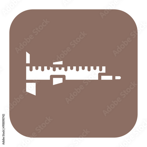 Calipers icon vector image. Can be used for Engineer in Mechanics.