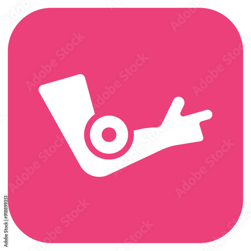 Arm Pain icon vector image. Can be used for Body Ache.