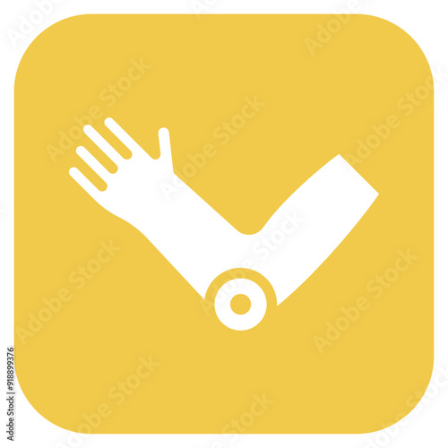 Elbow Pain icon vector image. Can be used for Body Ache.