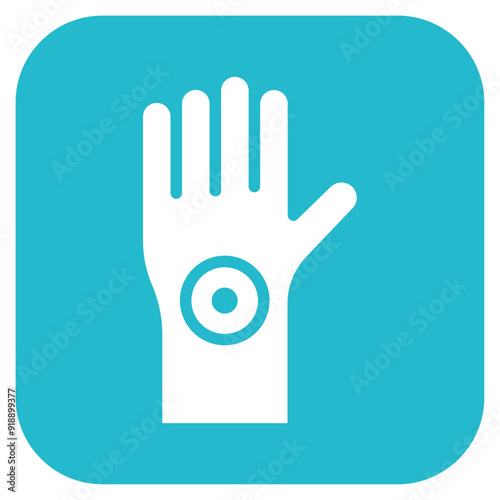 Carpal Tunnel Syndrome icon vector image. Can be used for Body Ache.