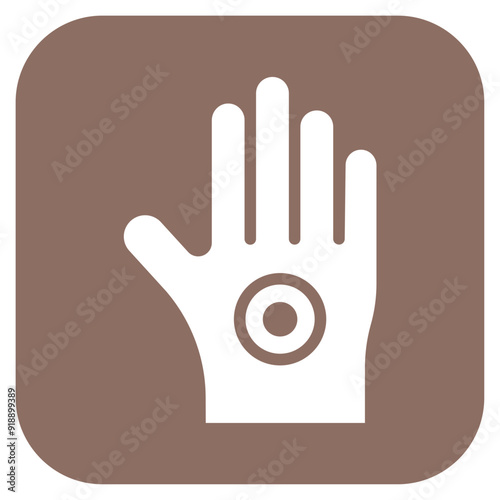 Hand Pain icon vector image. Can be used for Body Ache.