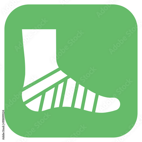 Sprain icon vector image. Can be used for Body Ache.