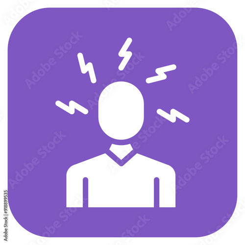 Strain icon vector image. Can be used for Body Ache.