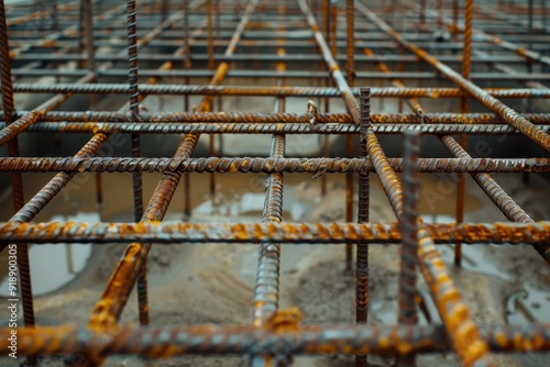 Steel reinforcement in concrete construction