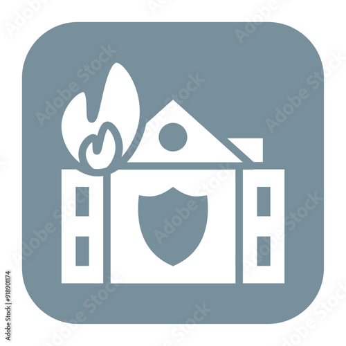 Emergency Shelter icon vector image. Can be used for Rescue And Response.
