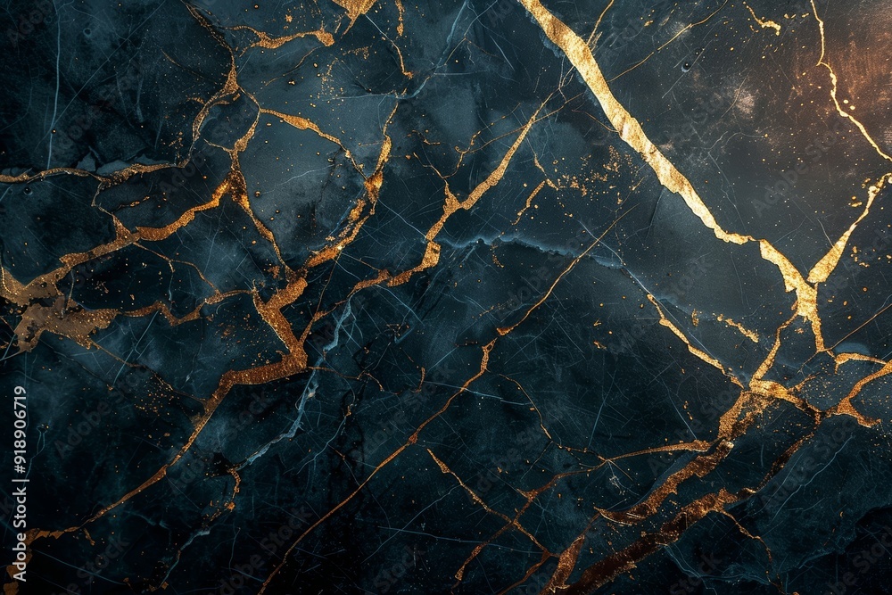 A textured background with a dark marble pattern and subtle gold veining, providing a luxurious and elegant look A textured background with a dark marble pattern and subtle gold veining, providing a luxurious and elegant look