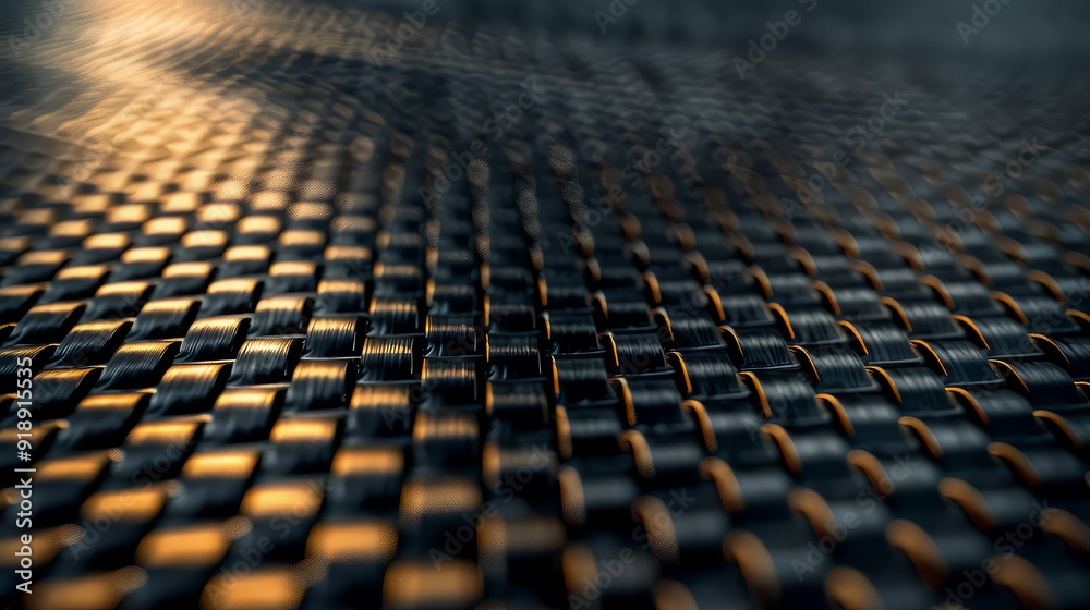 3D image of classic carbon fiber background texture. Close-up photo of carbon weaving. 3D image of classic carbon fiber background texture. Close-up photo of carbon weaving.