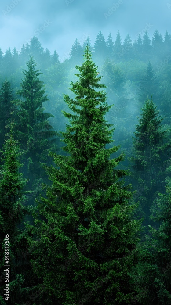 A serene forest showcasing lush green trees under a misty, tranquil atmosphere, perfect for nature lovers and outdoor enthusiasts. A serene forest showcasing lush green trees under a misty, tranquil atmosphere, perfect for nature lovers and outdoor enthusiasts.