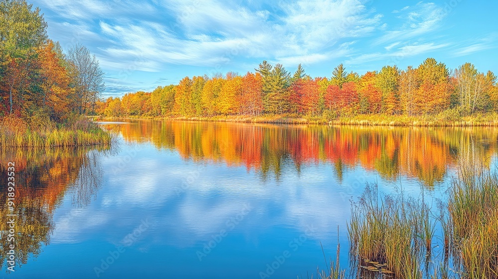 Magnificent colorful Fall day in Jacques Cartier river park Magnificent colorful Fall day in Jacques Cartier river park