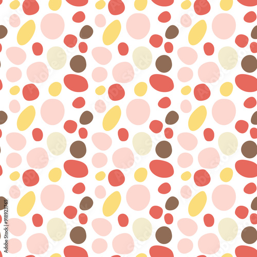 Small dash colorful pattern. Seamless minimal dash pattern, small elements confetti.