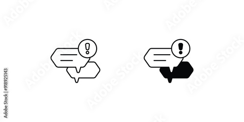 failed set icon with white background vector stock illustration