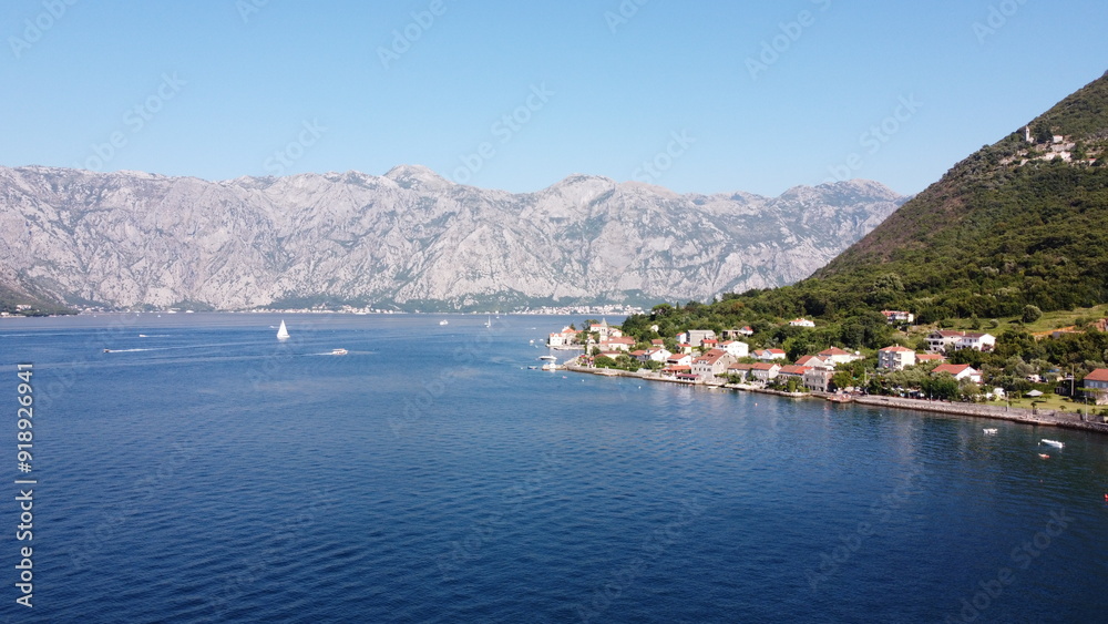 View of the Bay of Kotor View of the Bay of Kotor