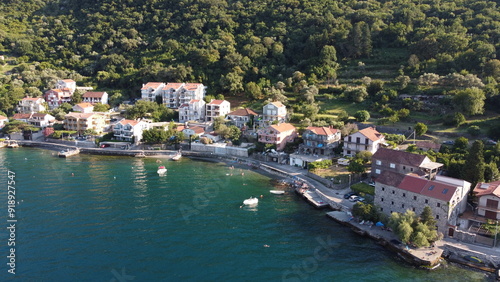 view of kotor bay country