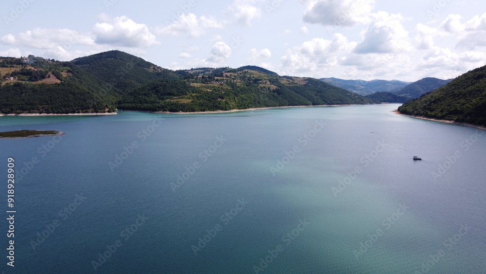 A beautiful picture of a clean lake. A beautiful picture of a clean lake.