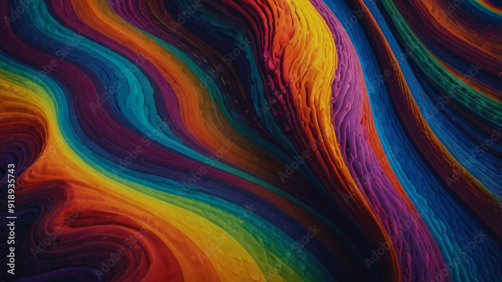 abstract colorful background with waves , AI Generated. abstract colorful background with waves , AI Generated.