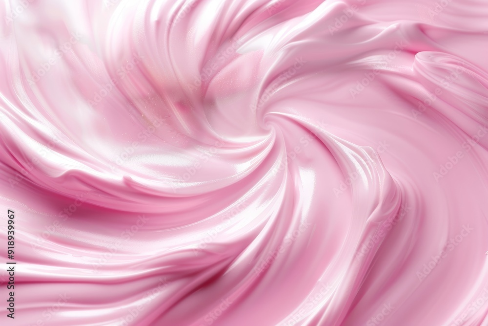 A photo of a pastel pink background with abstract swirl patterns in the studio during the evening A photo of a pastel pink background with abstract swirl patterns in the studio during the evening
