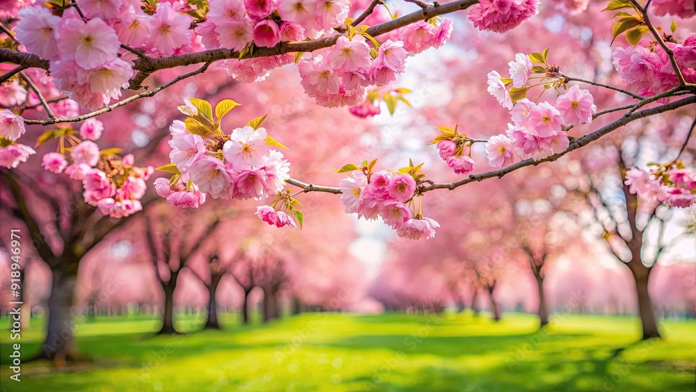 Beautiful pink cherry blossoms blooming in a spring garden, spring, blossom, pink, flowers, garden, nature, blooming Beautiful pink cherry blossoms blooming in a spring garden, spring, blossom, pink, flowers, garden, nature, blooming