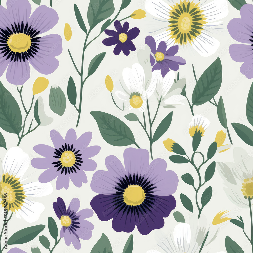flower pattern in a monochrome background flower pattern in a monochrome background