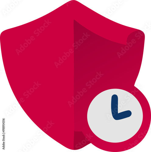 an icon representing service level agreement sla optimization, featuring a shield with a checkmark