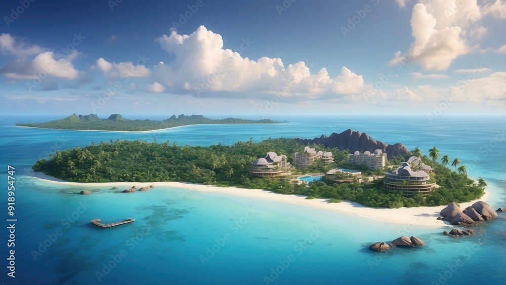 Tropical_island_with_opulent_hotels_remote_trip Tropical_island_with_opulent_hotels_remote_trip