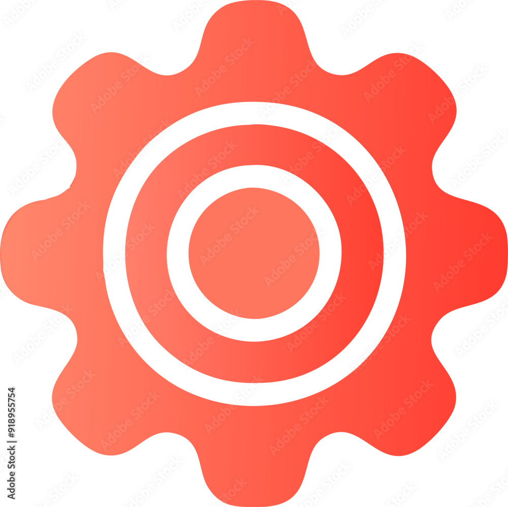 settings icon, icon colored shapes gradient settings icon, icon colored shapes gradient
