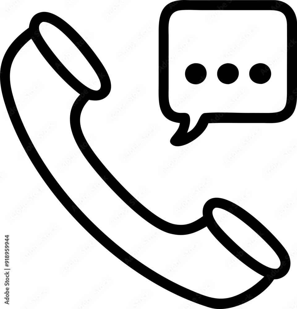 calls report more square style, icon outline calls report more square style, icon outline