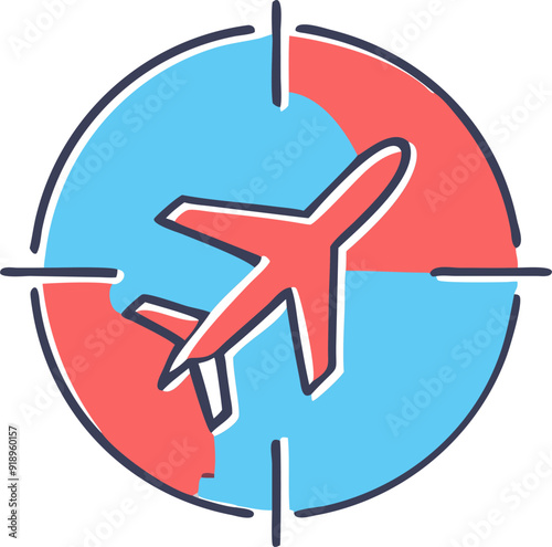 avion exportacion, icon offset fill