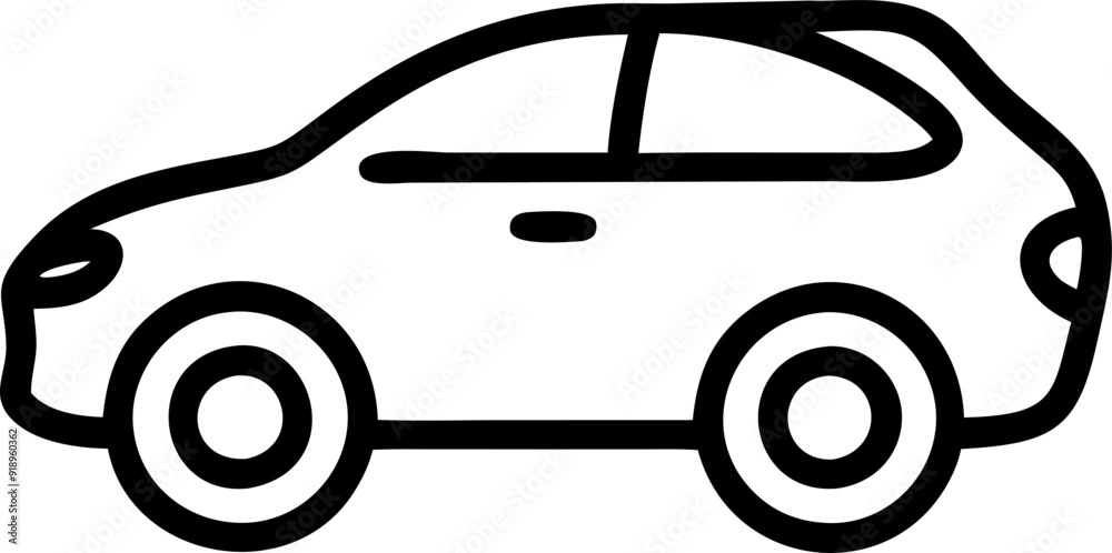 vehicle line editable icon set, icon outline vehicle line editable icon set, icon outline