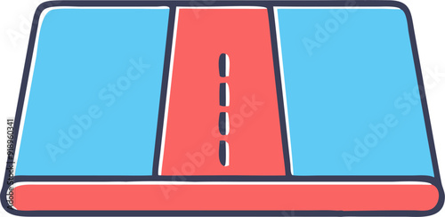 aztek with wrestling mat, icon offset fill