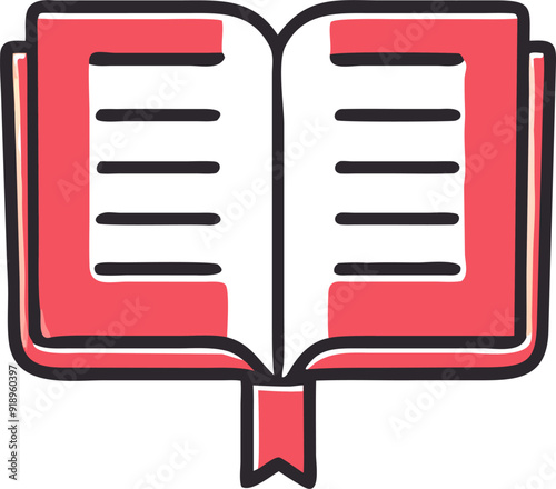 education, icon offset fill