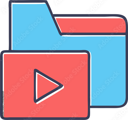 video editor software, icon offset fill