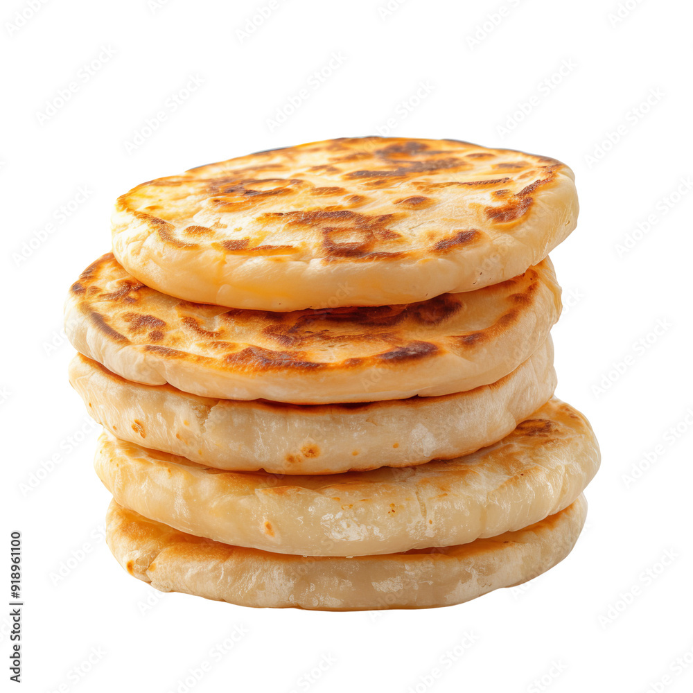 Stack of Deliciously Cooked Russian Blini Isolated Without Background Stack of Deliciously Cooked Russian Blini Isolated Without Background