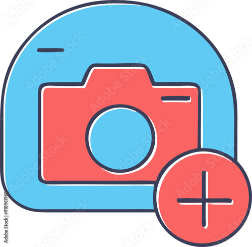 world photography day, icon offset fill